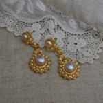 Double Button Earrings