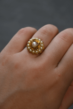 Rose Button Ring - Image 2