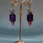 Deep Purple Earrings