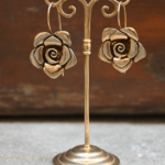Small Rose Earrings