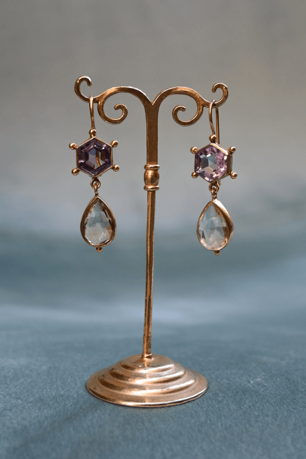 Starry_Earrings_1 Orecchini Celeste - immagine 1