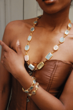 Collana Aquamarina Lunga