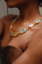 Collana Aquamarina Lunga - immagine 2