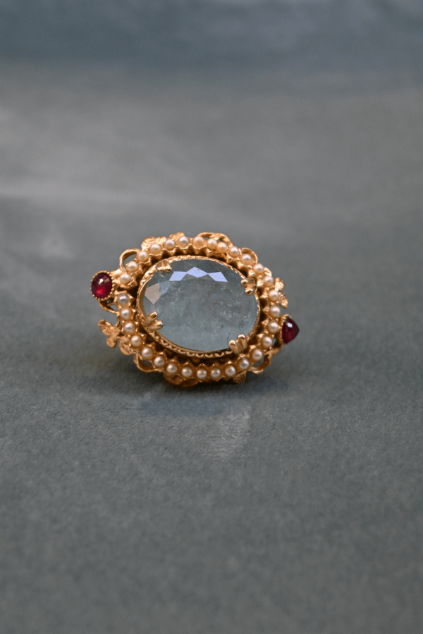 Dafne_Ring_Aquamarine_1 Dafne Ring - Image 1