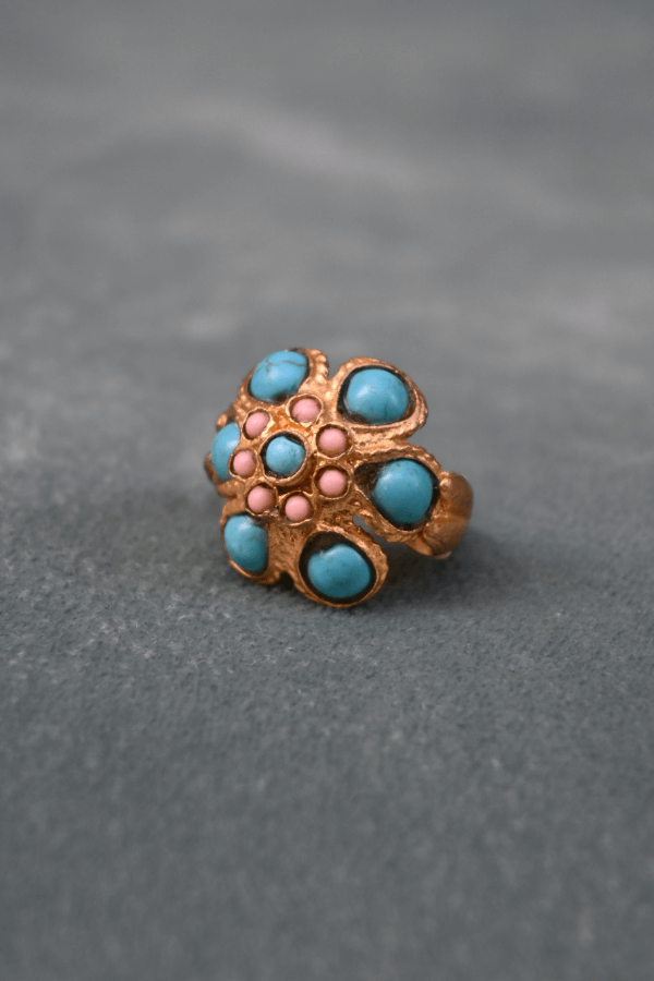 Antique_Turquoise_Ring_1 Anello Antico Turchese - immagine 1