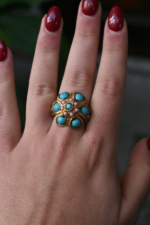 Anello Antico Turchese - immagine 3