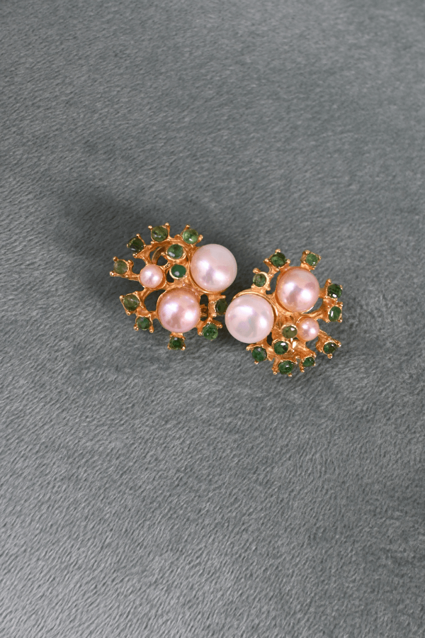 Anuki_Earrings_Emerald Anuki Earrings - Image 1
