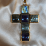 Big Carrè Cross Pendant