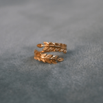 Anello Foglia Greca