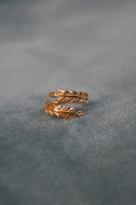 Anello Foglia Greca