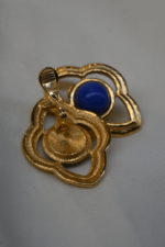 Monet Bold Blue Earrings - Image 3