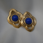 Monet Bold Blue Earrings