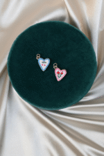 Enameled Heart Charm - Image 2