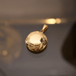 Victorian Round Charm