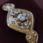 Spilla Zaffiro Bijoux