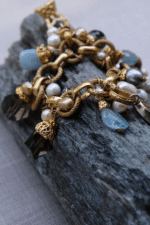 Chunky Aqua Bracelet - Image 3