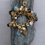 Chunky Aqua Bracelet