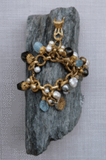 Chunky Aqua Bracelet