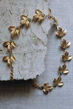 Greek Leaf Necklace
