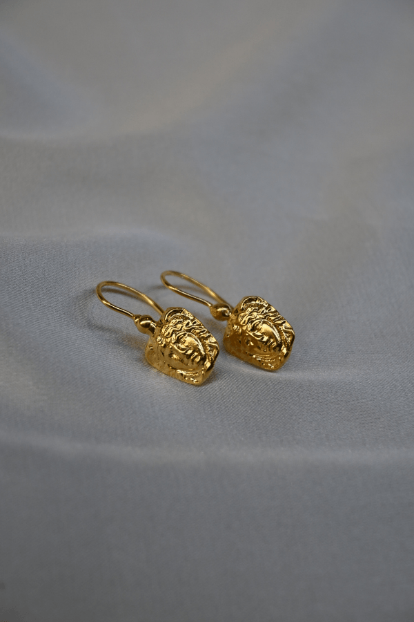 Medusa_Earrings_dangling Medusa Earrings - Image 1