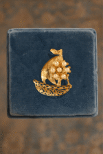 Boat Vintage Brooch