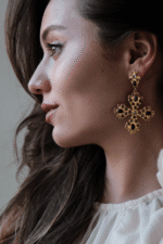 Cross Earrings - Image 2