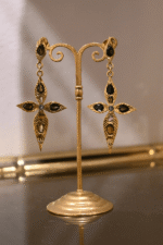 Cross Tourmaline Earrings