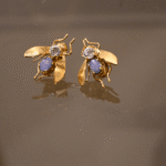 Crystal Bee Earrings