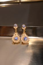 Double Button Earrings - Image 2