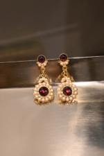 Double Button Earrings