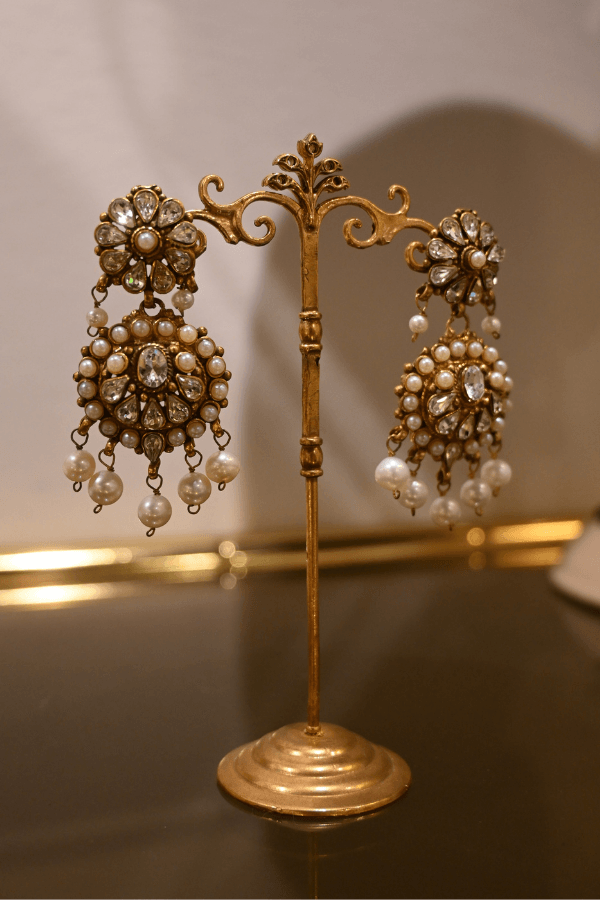 Monica_Crystal_Earrings1 Monica Crystal Earrings - Image 1