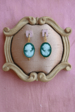 Orecchini Cammeo Agata - immagine 2