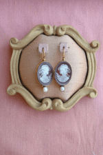 Orecchini Cammeo e Perla