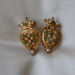 Trf Heart Earrings