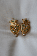Trf Heart Earrings